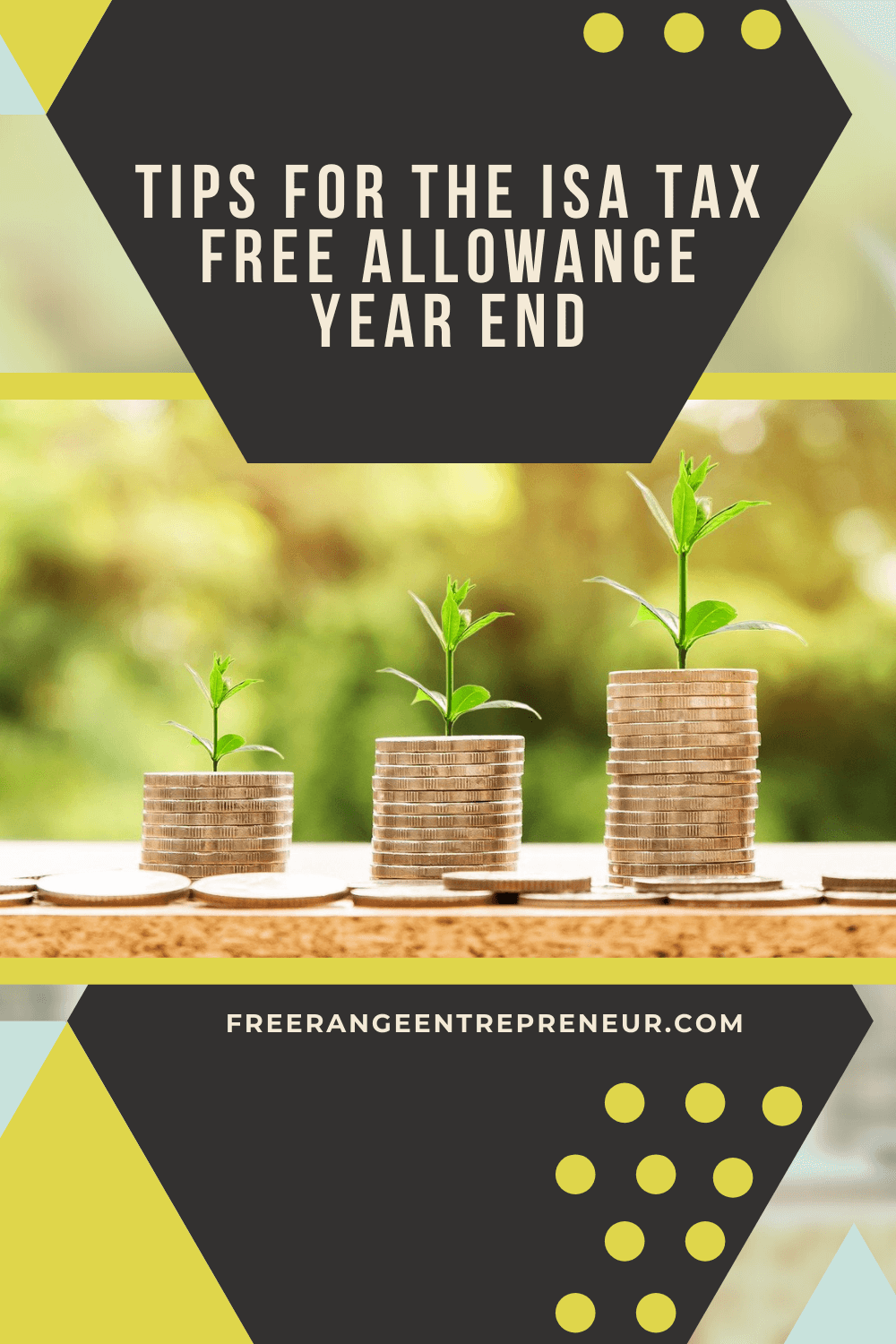 isa tax free allowance growth Pin FreeRangeEntrepreneur