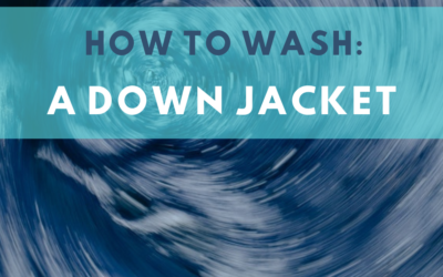 How to Wash: Down Jacket