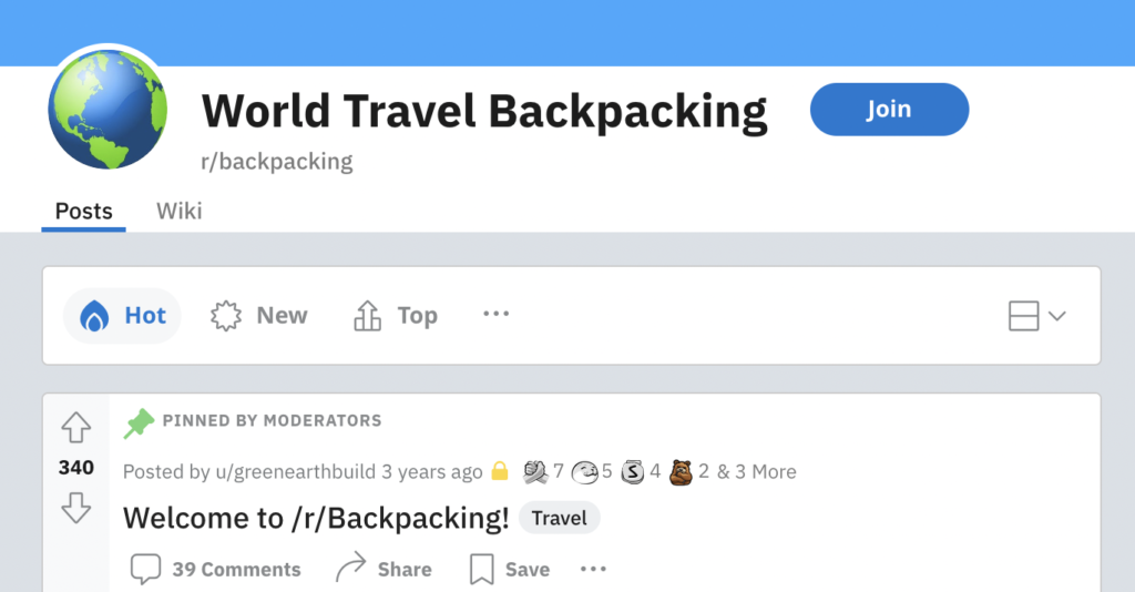 backpacking reddit freerangeentrepreneur